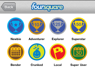 foursquare insignias foursquare insignias