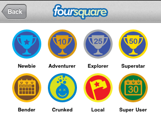 foursquare insignias