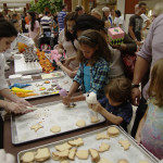 Kids Decorating Cookies at Chocolate Festival_Aventura Mall