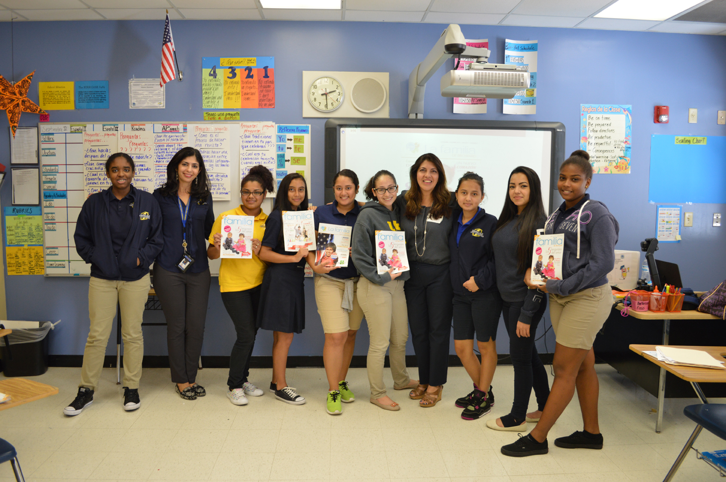 La tarde en que La Familia estuvo en Somerset Prep North Lauderdale